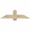 Ekena Millwork Eugene Rough Sawn Timber Gable Bracket, Douglas Fir, 48"W x 14"H x 6"D x 6"F, 7/12 Pitch GBW048X14X0606EUG00RDF - alternate 1